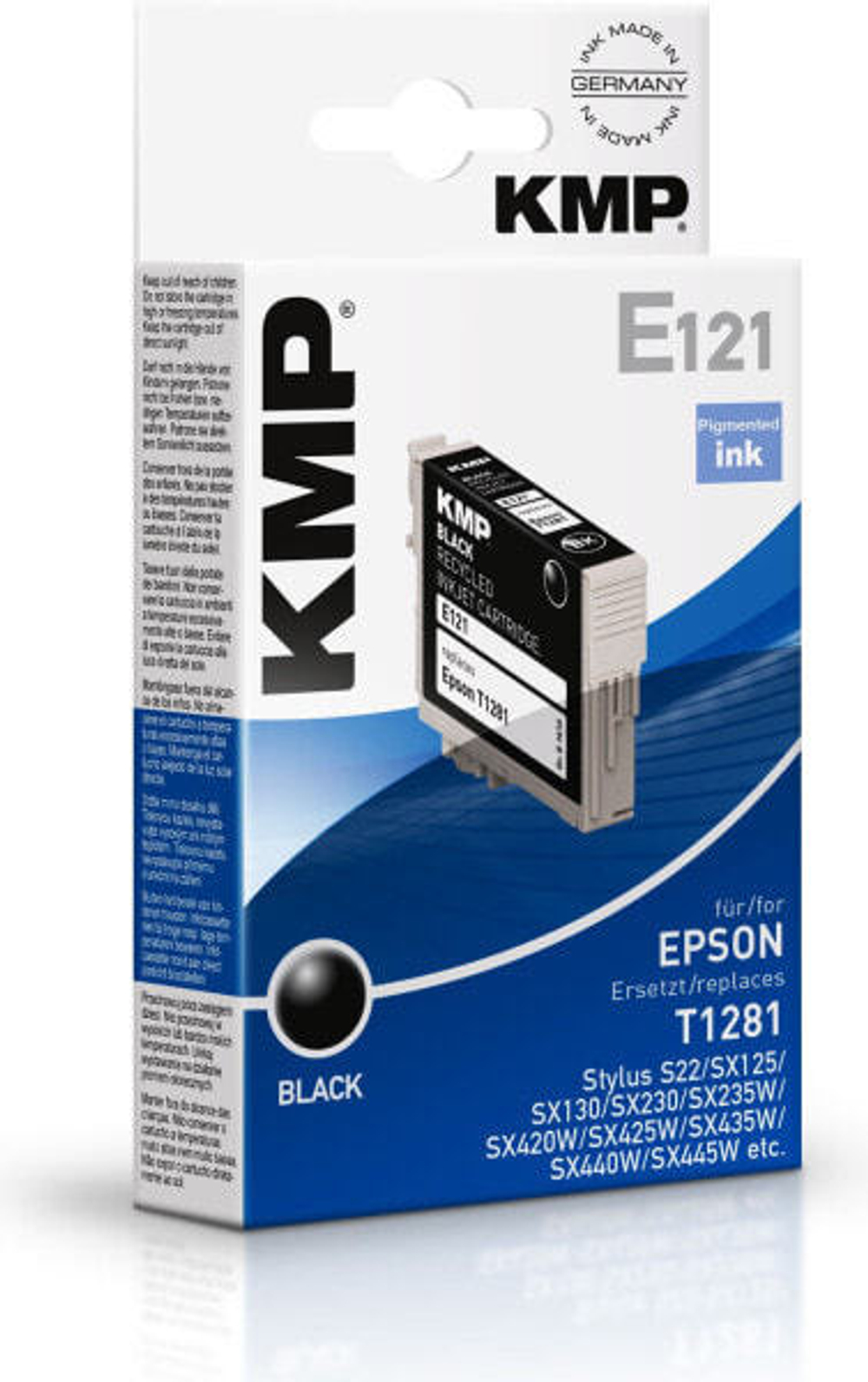 KMP 1616,4001 струйный картридж Черный 1 шт