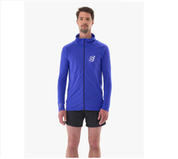 Лонгслив 3D Thermo Seamless Zip Dazz Blue
