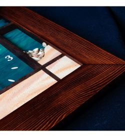 Салют SLT- 43 Часы настенные «МОРСКОЕ ДНО»