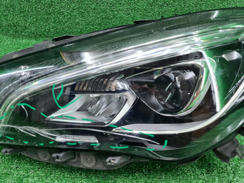Битая Фара левая Mercedes CLA w117 C117 16-19 LED