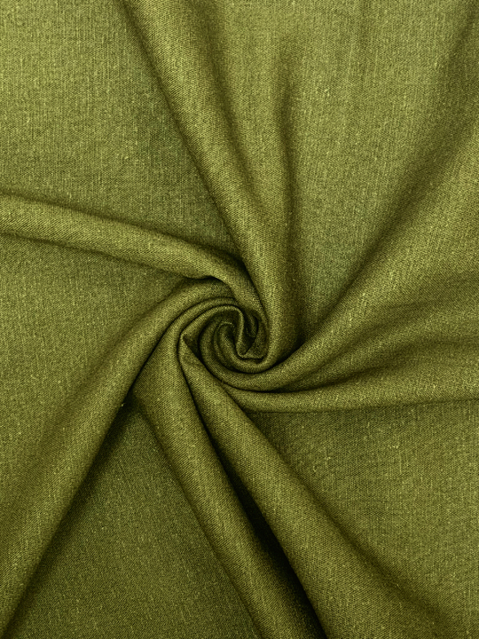 Костюмная лен, хаки С9