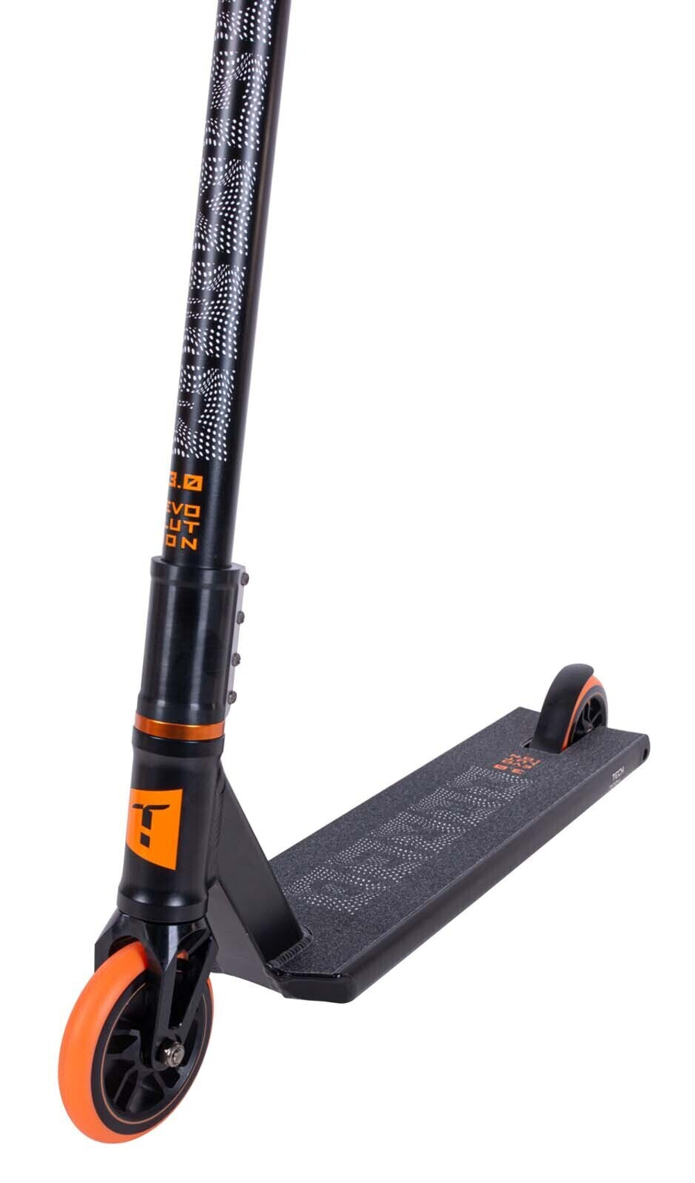 Трюковой самокат Tech Team Duker 3.0 black/orange 2024