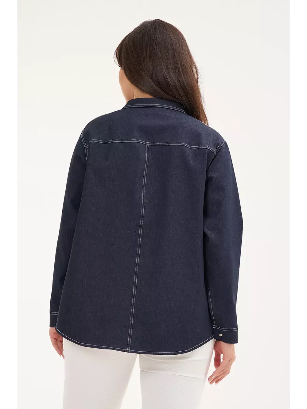 Рубашка джинсовая ветровка