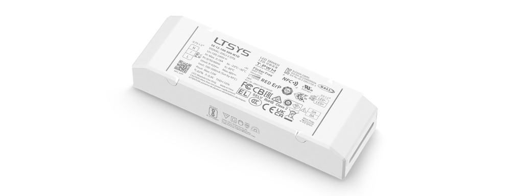 Блок питания DALI SE-12-100-500-W1D для светильников 6W/8W/10W