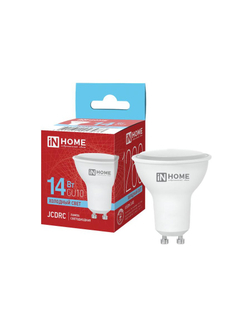 Лампа светодиодная LED-JCDRC-VC 14Вт 230В GU10 6500К 1260лм IN HOME 4690612047973