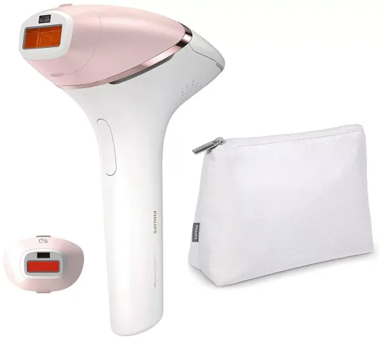 Фотоэпилятор Philips BRI950 Lumea Prestige, белый/розовый