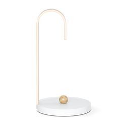 Держатель для бумажных полотенец Bellwood, белый/натуральное дерево