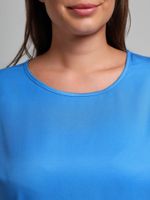 Блузка Летний драйв-4 Виотекс ГОЛУБОЙ