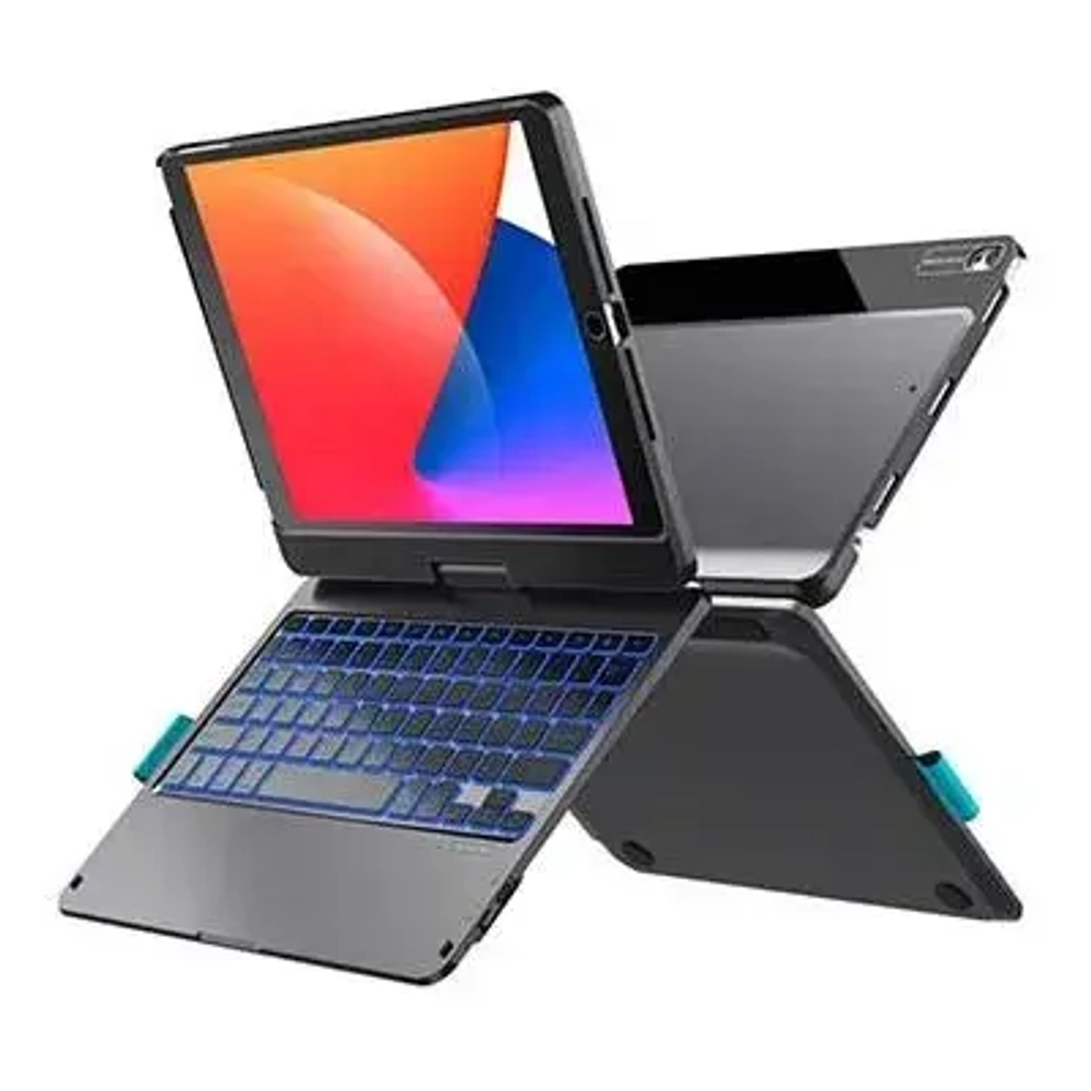 Чехол-клавиатура WIWU Waltz Rotating Keyboard для Apple iPad Pro 12.9  русская раскладка (360KB129BK) (черный)