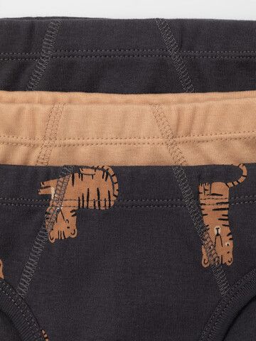 набор трусы/ уп  для мальчика  К 1928-3уп/итальянский песок,темно-серый,тигры Ал