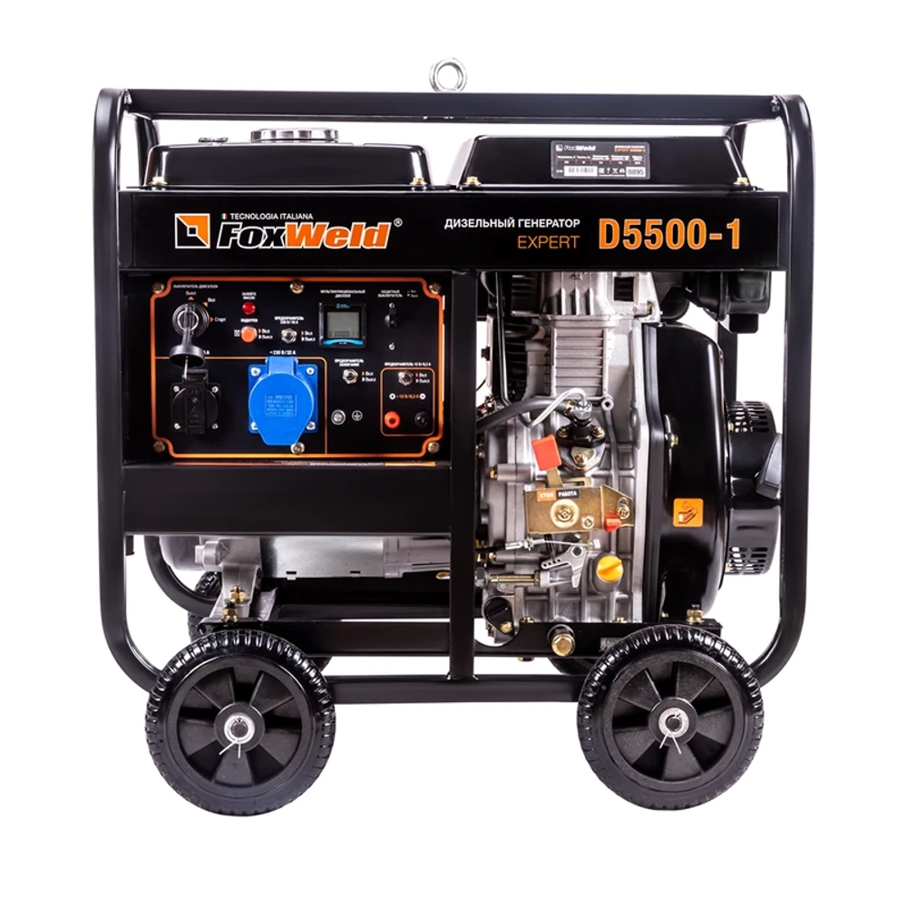 FoxWeld Expert D5500-1 дизельный генератор 8895