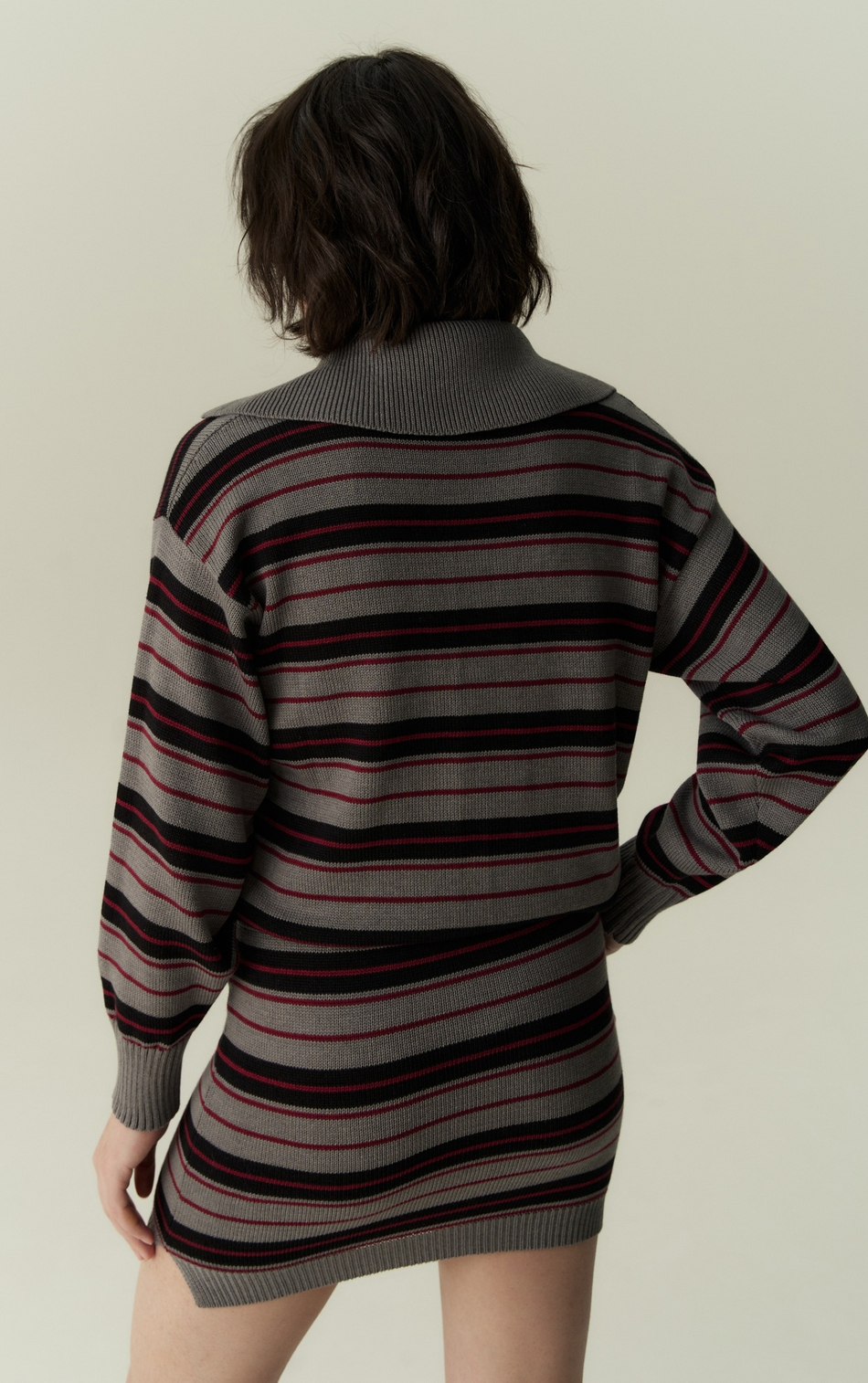 Юбка мини в полоску 1’1’26