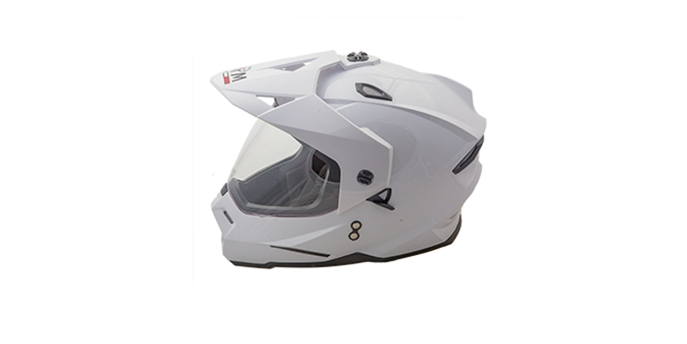 Шлем детский AiM JK802Y White Glossy, Y/S