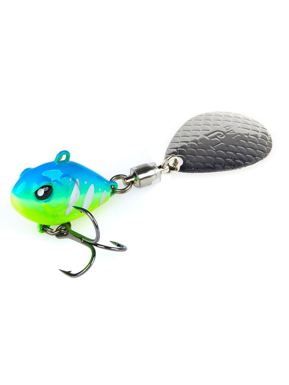 Тейл-спиннер Lucky John BASARA TAIL SPIN 21.0г 001 в блистере