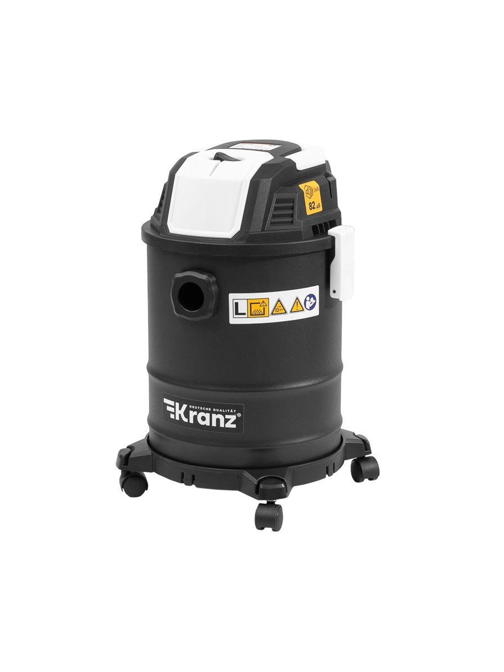 Пылесос строительный KR15 1200Вт 15л 4м Kranz KR-16-1115