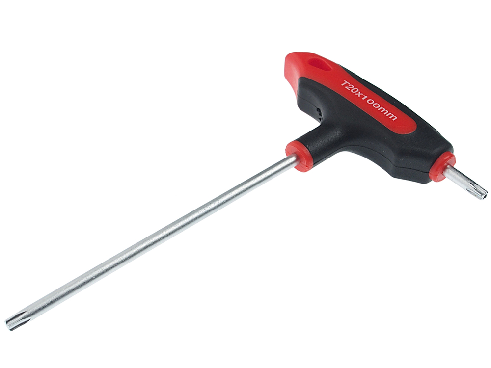 Ключ TORX Т-образный T20H с отверстием JTC