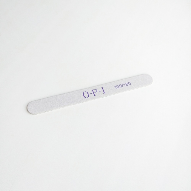 Пилка маникюрная OPI на деревянной основе, утолщённая