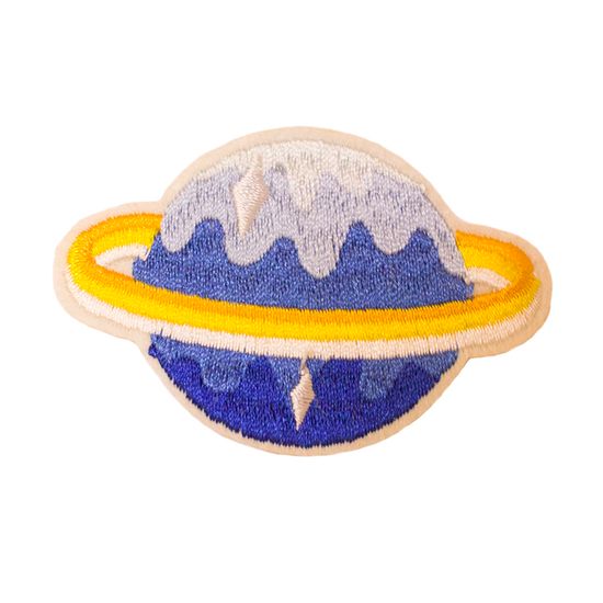 Нашивка на рюкзак и на одежду. Planet