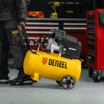 Компрессор воздушный DKV2200/50, Х-PRO 2.2 кВт, 400 л/мин, 50 л Denzel