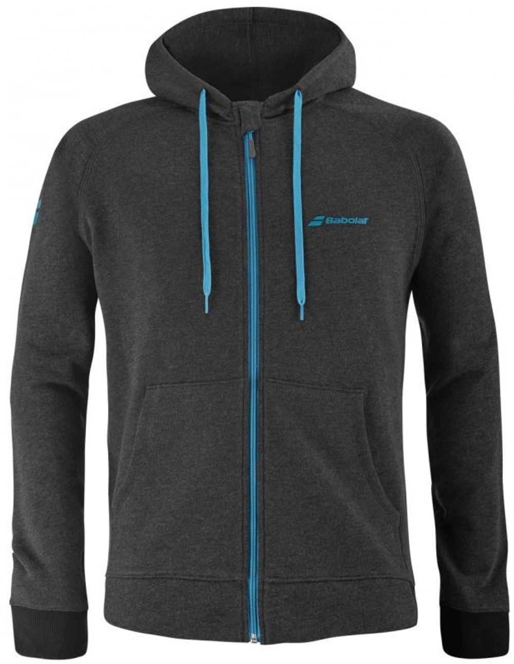 Мужская теннисная кофта Babolat Exercise Hood Jacket Men - черный