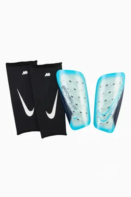 Футбольные щитки Nike Mercurial Lite - голубой