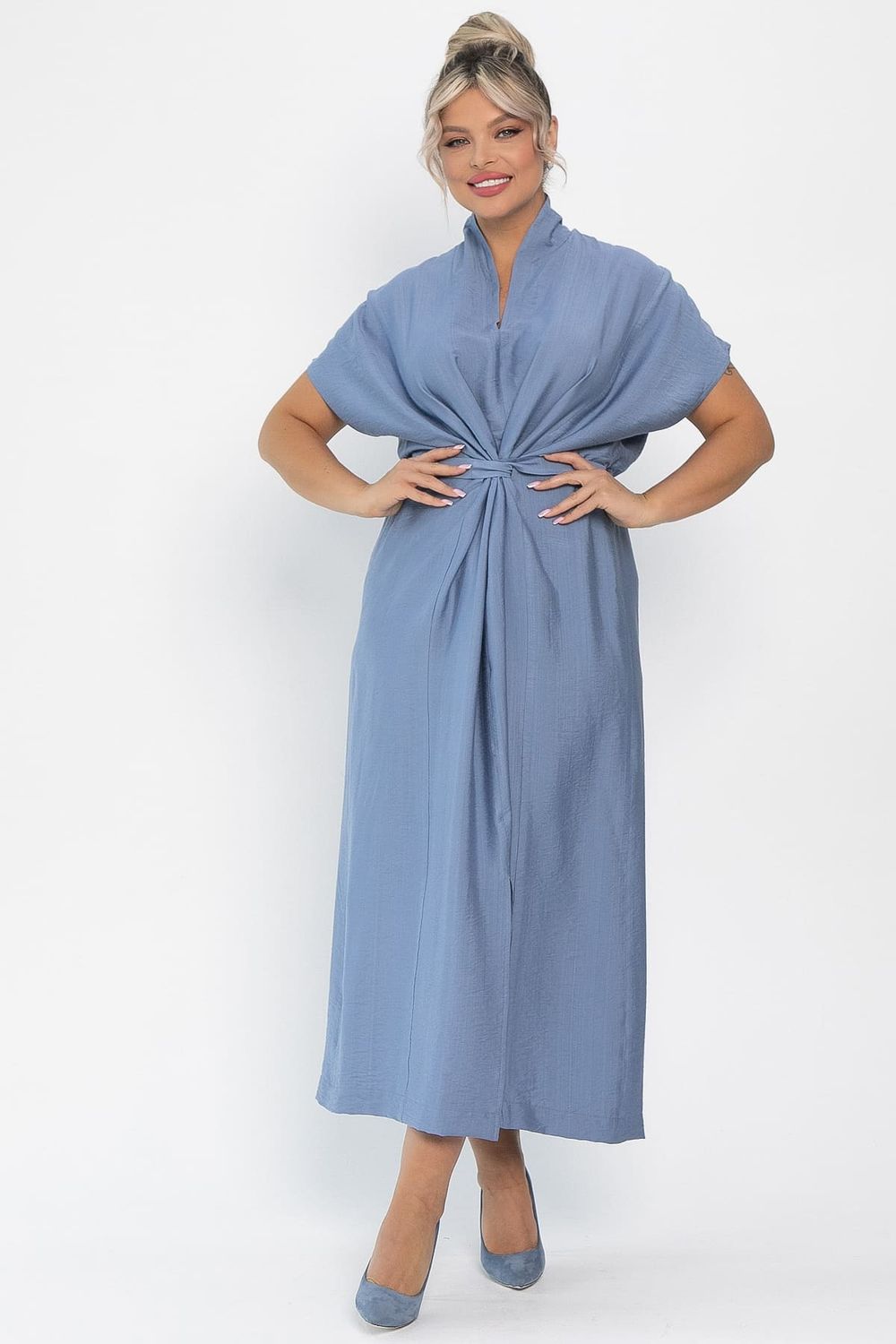 Платье Исландия (голубое) П14008-30М LT Collection