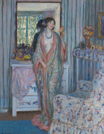 Frederick Carl Frieseke - эротическое искусство художника Фредерика Карла Фризеке. 16+