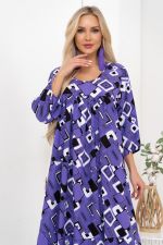 Платье Серенада (фиолетовый) Р11-1044/13 Nikol