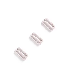 Крючок для бретели серебристый пион 15 мм (цв. 168), Arta-F