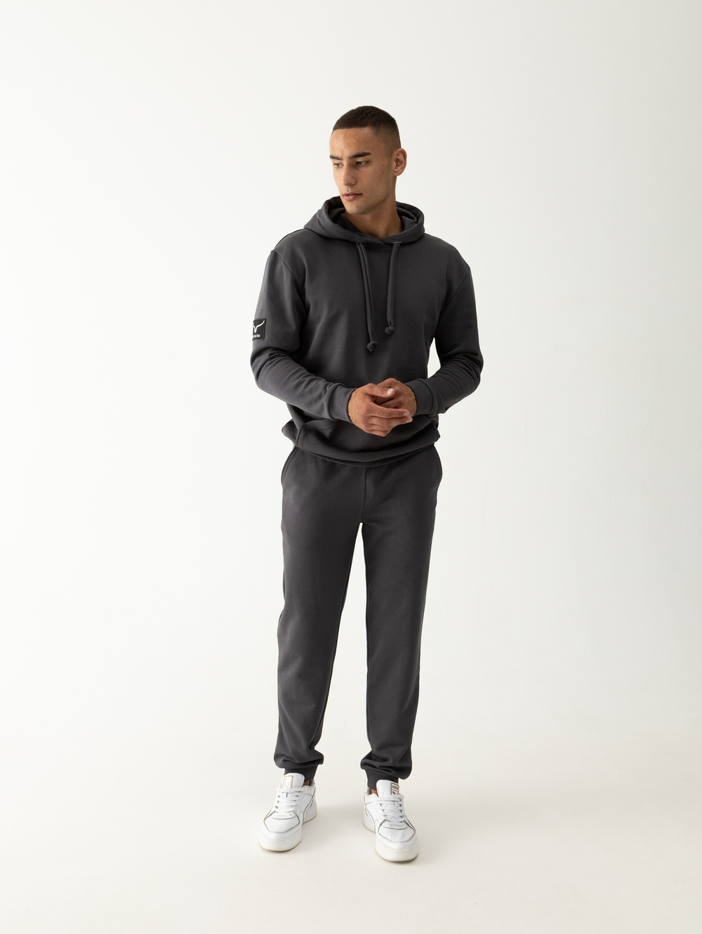 Костюм мужской спортивный (без начеса). Графит