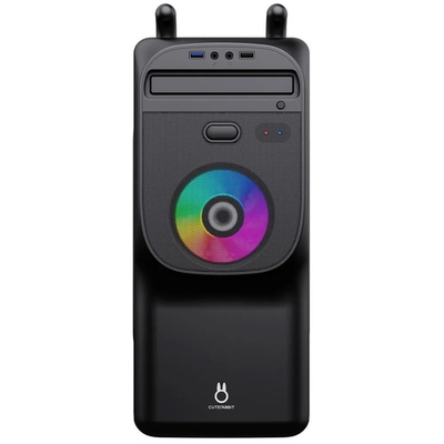 Zircon Корпус Cute Rabbit BK без БП (Midi Tower,ATX,Черн,1*USB3.0,1*USB2.0,1x92mm)