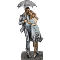 СТАТУЭТКА "ВЛЮБЛЕННЫЕ" СЕРИЯ "ФЬЮЖН" 11*11*28 СМ (КОР=8ШТ.)