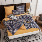 Комплект постельного белья Люкс Сатин 100% хлопок на резинке AR321