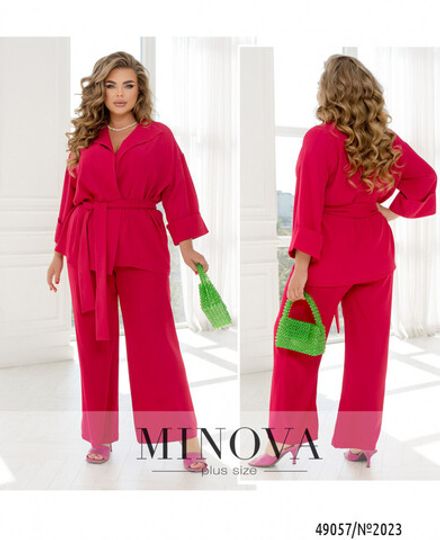Костюм 2023-малиновый Minova Фото 1