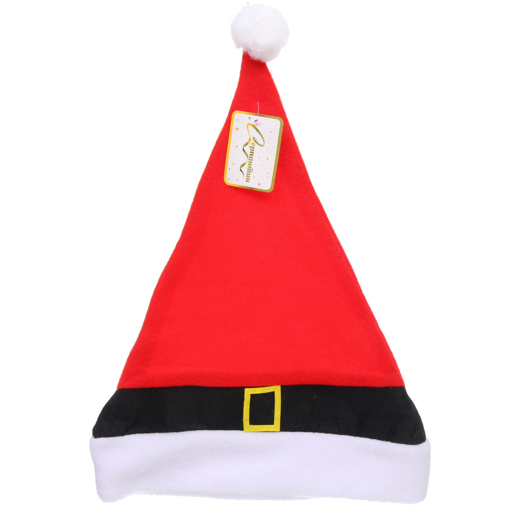 Колпак новогодний «Веселье», красный