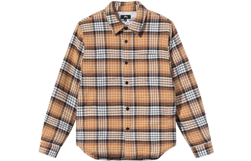 Рубашки Stussy FW21 Quilted Lined Plaid Shirt, 1110190