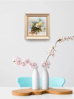 Картина на стену интерьерная на холсте 25*25 см