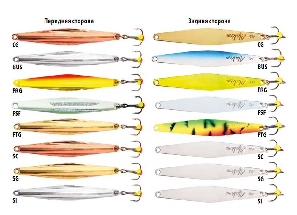 Блесна вертикальная Afalina WAF080023BUS 1 штука