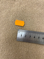 Дефект полотна, уплотнение нити. Джемпер Premium из мериноса и кашемира. С высоким воротом. Цвет кэмел. №33