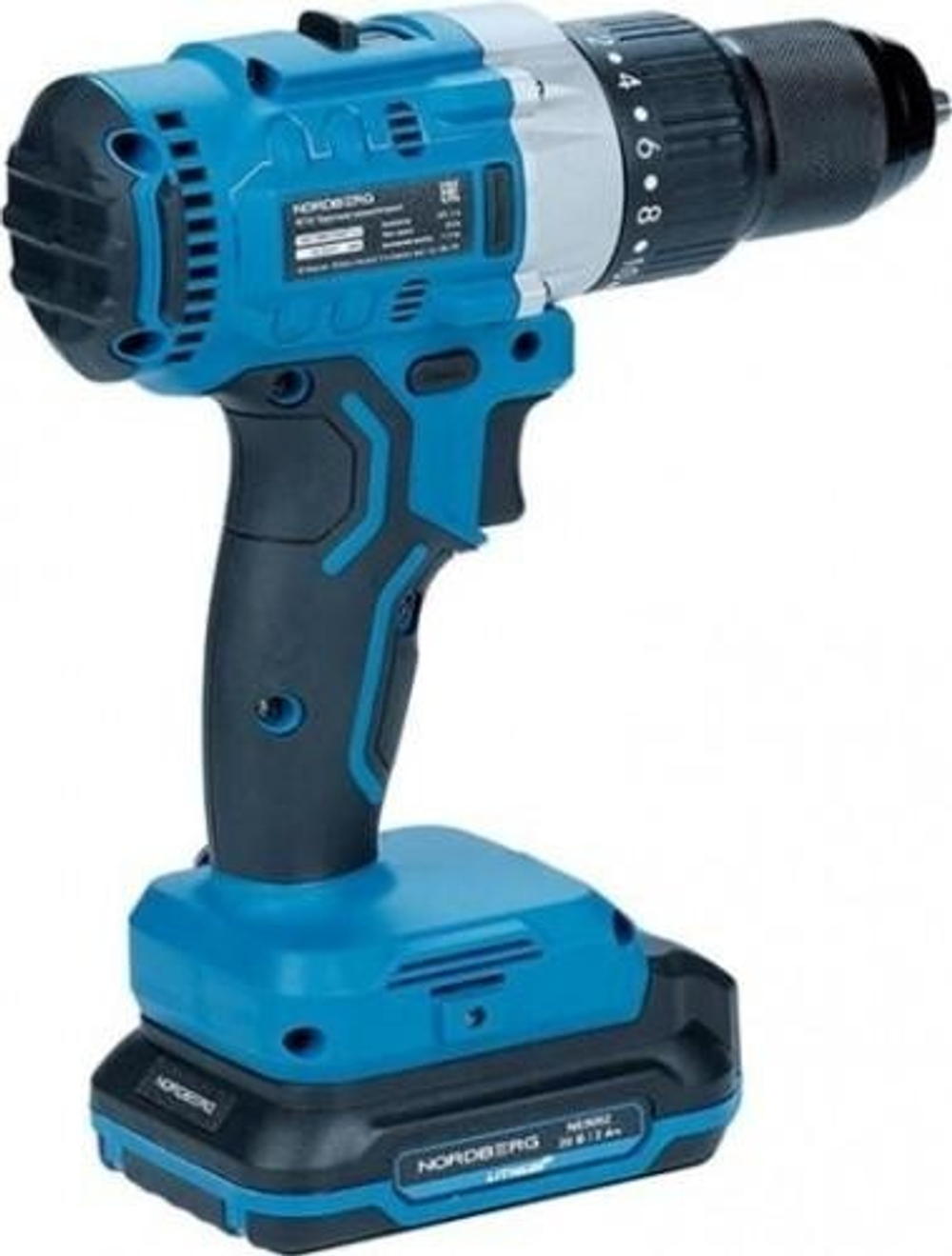 Дрель-шуруповерт аккумуляторная NORDBERG NE108K ЦБ-00016880