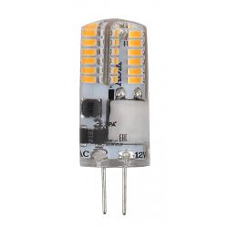 Лампочка светодиодная ЭРА STD LED-JC-2,5W-12V-SLC-827-G4 G4 2,5Вт силикон капсула теплый белый свет