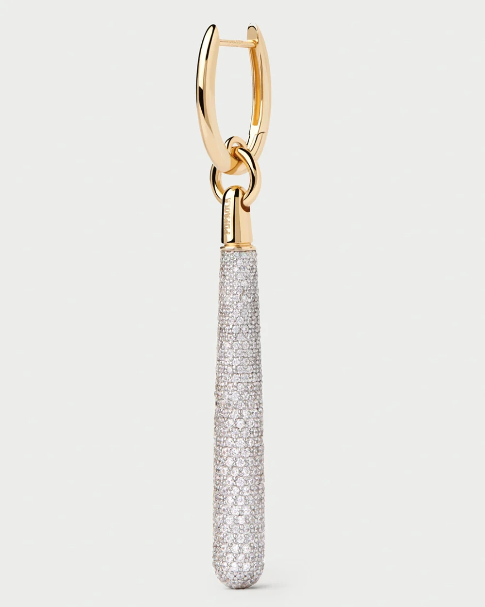 Одиночная серьга Pav Supreme Jupiter серебро 925 пробы покрытое золотом