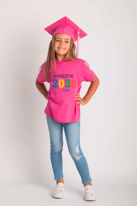 Футболка и шапочка – цвет розовый