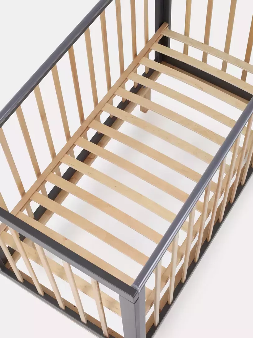 Кровать детская 120*60 RANT "INDY" (арт.866) без маятника Moon Grey