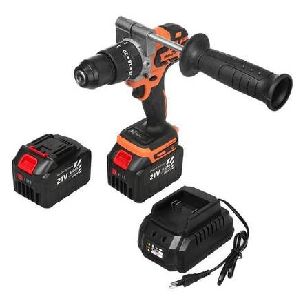 Шуруповерт-электробур 21V 6A 120 Нм (HS-CJ-1001) Helios