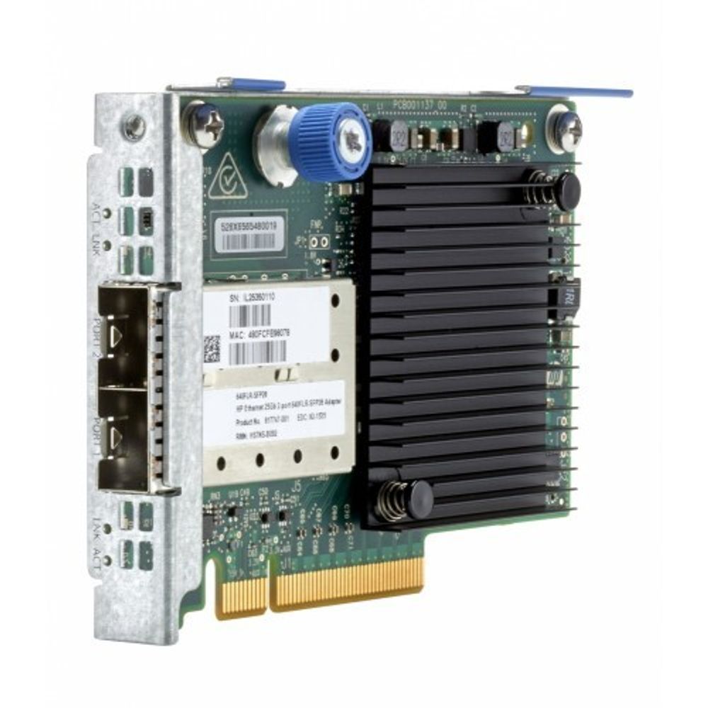 Адаптер HPE FlexibleLOM 640FLR-SFP28 2x10/ 25Gb (817749-B21)