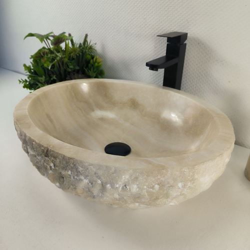 Раковина из оникса Erozy White EO-64259 52*42*15 0213
