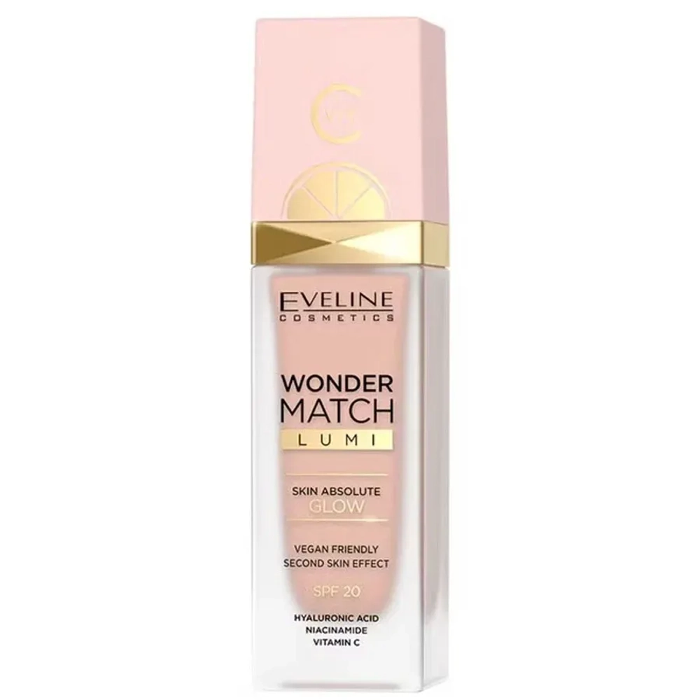 Eveline Lumi Wonder Match Foundation 15 Natural Увлажнаяющая тональная основа
