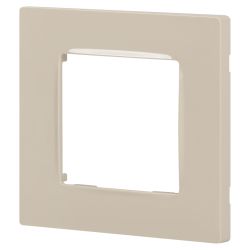 Рамка для розеток и выключателей ЭРА Серия 12 12-5201-02 на 1 пост, Классик, слоновая кость