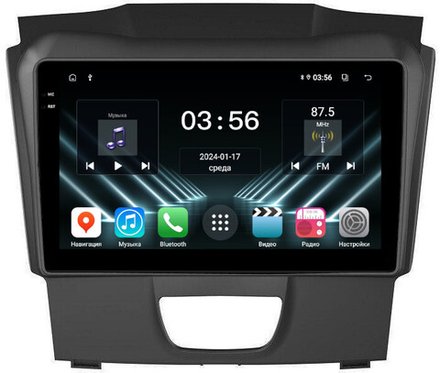 Магнитола для Chevrolet TrailBlazer 2012-2015 - FarCar DX435M монитор 9.5" IPS на Android 13, 4+64Гб, CarPlay